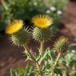 Kruisdistel Deep Blue
