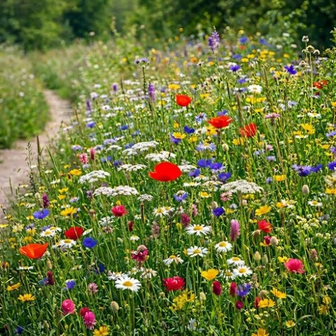 Verge flower seed mix